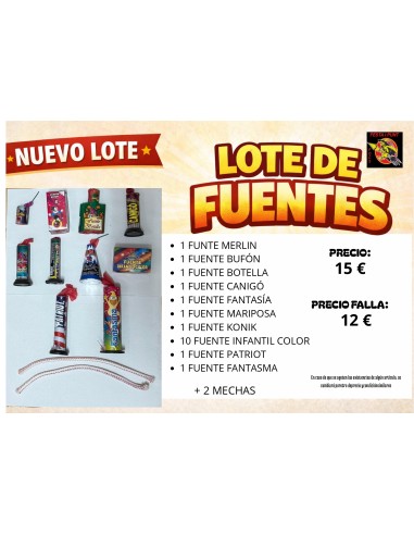 LOTE DE LUCES Y COLOR