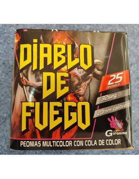 BAT DIABLO DE FUEGO 25 DISP
